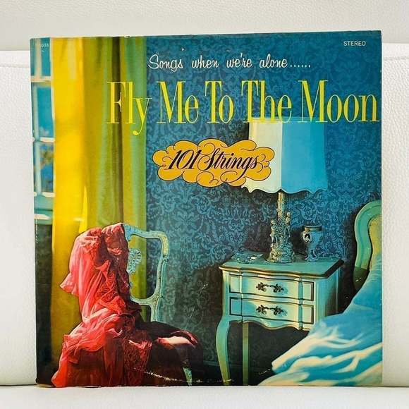 LP 101 Strings - Fly Me To The Moon Vinyl Record - Picture 1 of 2